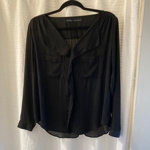 Zara Black Top - Size Medium